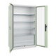 C+P Armoire à charges lourdes Acurado Pro 1950 x 1200 x 600 mm blanc/blanc-vert