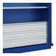 C+P Armoire à charges lourdes Acurado Pro 1950 × 1200 × 600 mm bleu