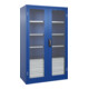 C+P Armoire à charges lourdes Acurado Pro 1950 × 1200 × 600 mm bleu