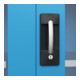 C+P Armoire à charges lourdes Acurado Pro 1950 x 1200 x 600 mm Bleu clair