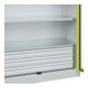 C+P Armoire à charges lourdes Acurado Pro 1950 x 1200 x 600 mm gris clair/vert couronne