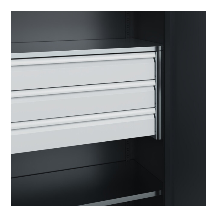 C+P Armoire à charges lourdes Acurado Pro avec tiroirs 1950 × 1000 × 500 mm 7021/7021