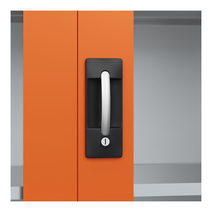 C+P Armoire à charges lourdes Acurado Pro avec tiroirs 1950 x 1000 x 500 mm 7035/2004