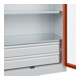 C+P Armoire à charges lourdes Acurado Pro avec tiroirs 1950 x 1000 x 500 mm 7035/2004