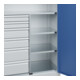 C+P Armoire à charges lourdes Acurado Pro avec tiroirs 1950 x 1000 x 500 mm 7035/5012