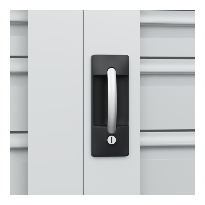 C+P Armoire à charges lourdes Acurado Pro avec tiroirs 1950 x 1000 x 600 mm 7035/7035