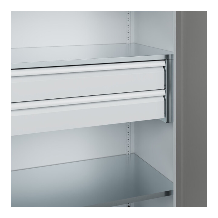 C+P Armoire à charges lourdes Acurado Pro avec tiroirs 1950 × 1000 × 600 mm