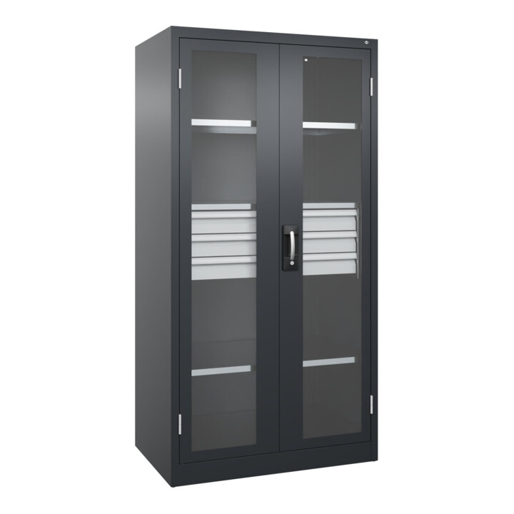 C+P Armoire à charges lourdes Acurado Pro avec tiroirs 1950 × 1000 × 600 mm