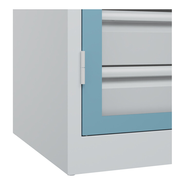 C+P Armoire à charges lourdes Acurado Pro avec tiroirs 1950 × 1000 × 600 mm