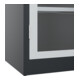 C+P Armoire à charges lourdes Acurado Pro avec tiroirs 1950 x 1200 x 600 mm 7021/7035