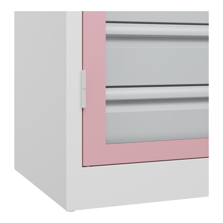 C+P Armoire à charges lourdes Acurado Pro avec tiroirs 1950 x 1200 x 600 mm 9016/3015