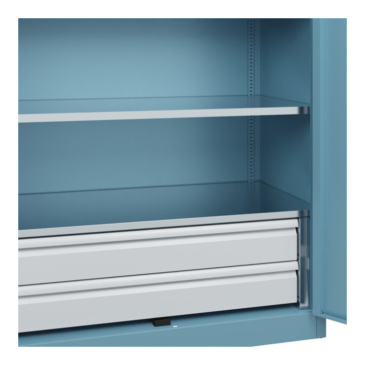 C+P Armoire à charges lourdes Acurado Pro avec tiroirs 1950 × 1200 × 600 mm