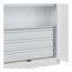 C+P Armoire à charges lourdes avec tiroirs Acurado Pro 1950 x 1000 x 500 mm