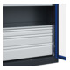 C+P Armoire à charges lourdes avec tiroirs Acurado Pro 1950 x 1000 x 500 mm 7016/5010
