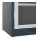 C+P Armoire à charges lourdes avec tiroirs Acurado Pro 1950 x 1000 x 500 mm 7016/7035
