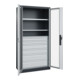 C+P Armoire à charges lourdes avec tiroirs Acurado Pro 1950 x 1000 x 500 mm 7016/7035