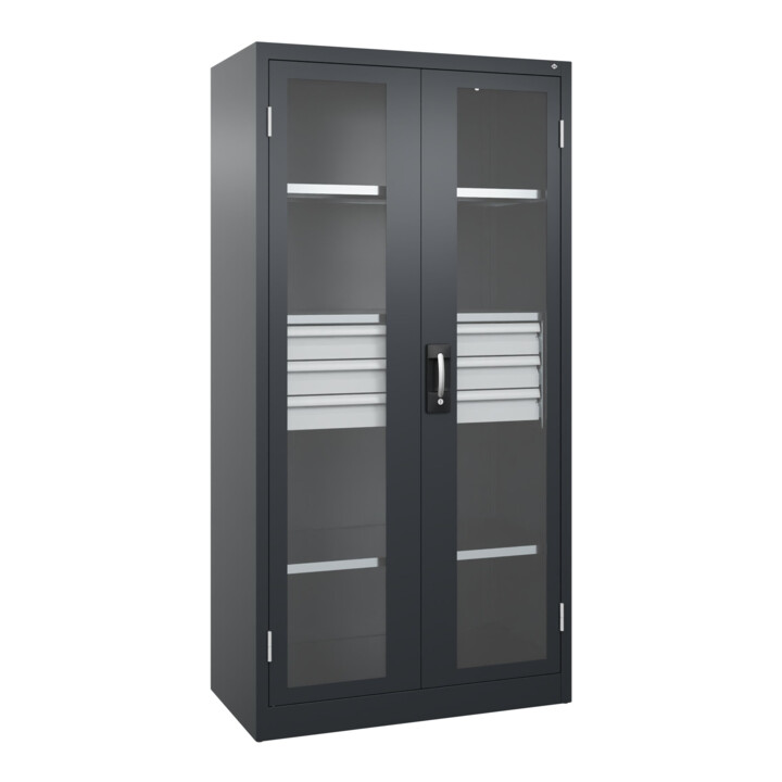 C+P Armoire à charges lourdes avec tiroirs Acurado Pro 1950 x 1000 x 500 mm 7021/7021