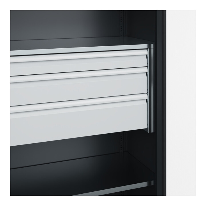 C+P Armoire à charges lourdes avec tiroirs Acurado Pro 1950 x 1000 x 500 mm 7021/7021