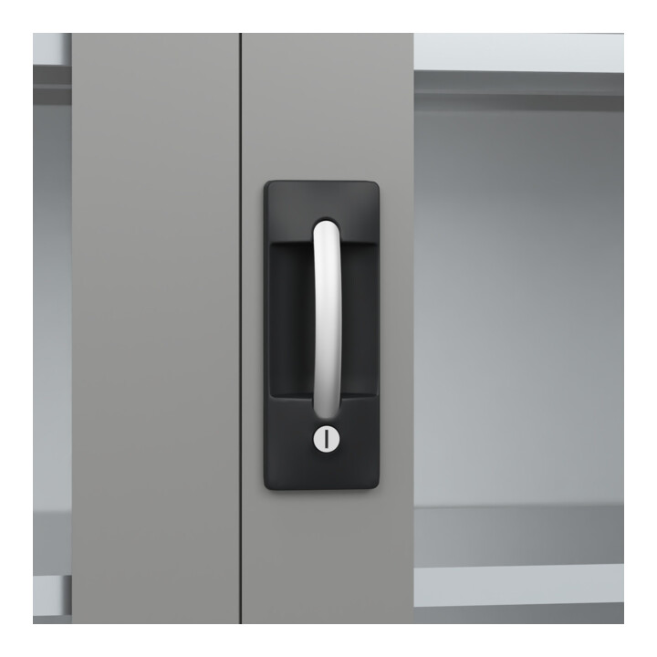 C+P Armoire à charges lourdes avec tiroirs Acurado Pro 1950 x 1000 x 500 mm 7035/0004