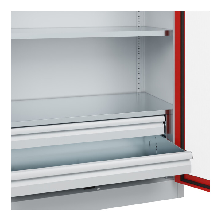 C+P Armoire à charges lourdes avec tiroirs Acurado Pro 1950 x 1000 x 500 mm 7035/3020