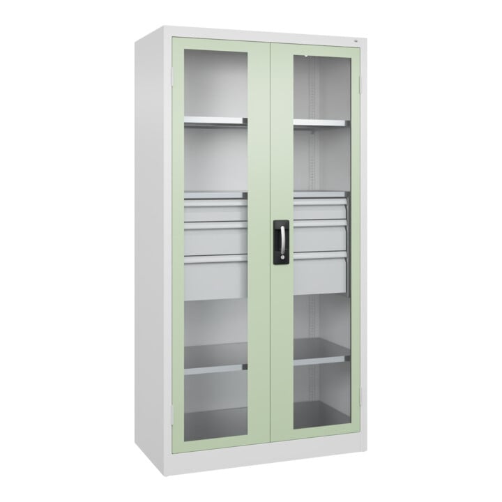 C+P Armoire à charges lourdes avec tiroirs Acurado Pro 1950 x 1000 x 500 mm