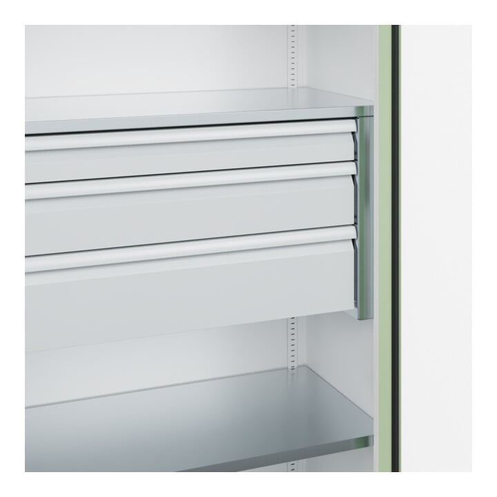 C+P Armoire à charges lourdes avec tiroirs Acurado Pro 1950 x 1000 x 500 mm