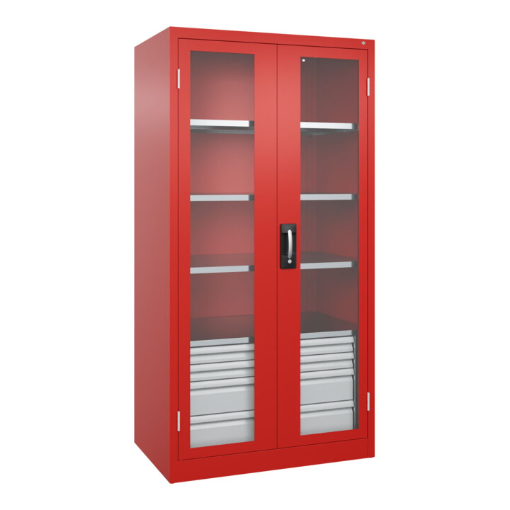 C+P Armoire à charges lourdes avec tiroirs Acurado Pro 1950 × 1000 × 600 mm 3020/3020