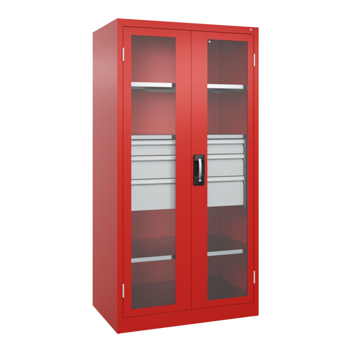 C+P Armoire à charges lourdes avec tiroirs Acurado Pro 1950 × 1000 × 600 mm 3020/3020