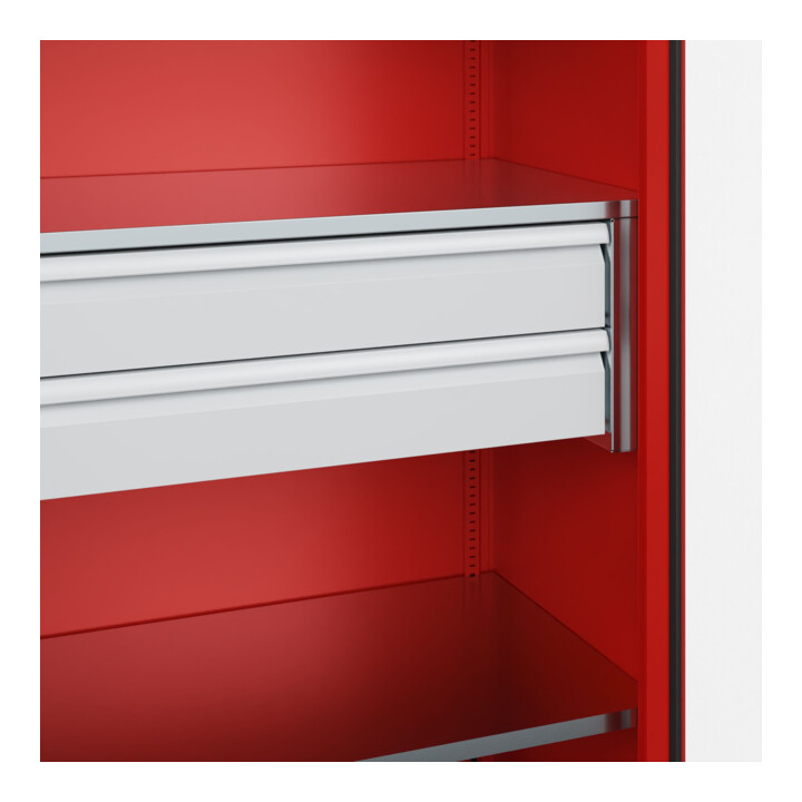 C+P Armoire à charges lourdes avec tiroirs Acurado Pro 1950 × 1000 × 600 mm 3020/3020