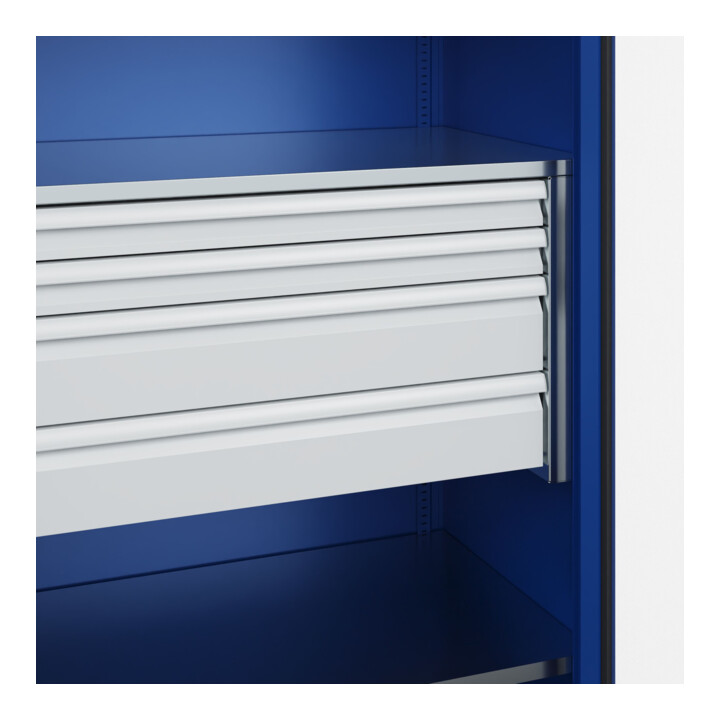 C+P Armoire à charges lourdes avec tiroirs Acurado Pro 1950 × 1000 × 600 mm 5010/5010