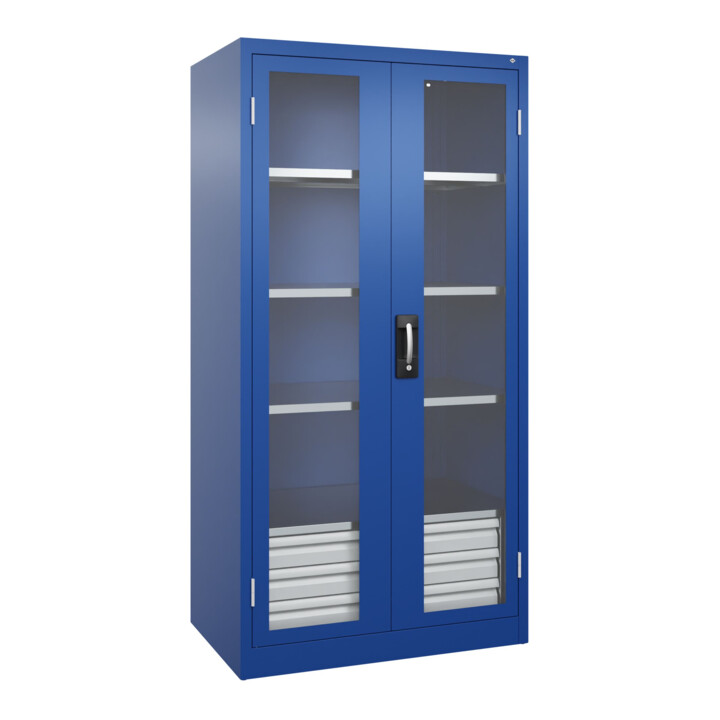 C+P Armoire à charges lourdes avec tiroirs Acurado Pro 1950 × 1000 × 600 mm 5010/5010