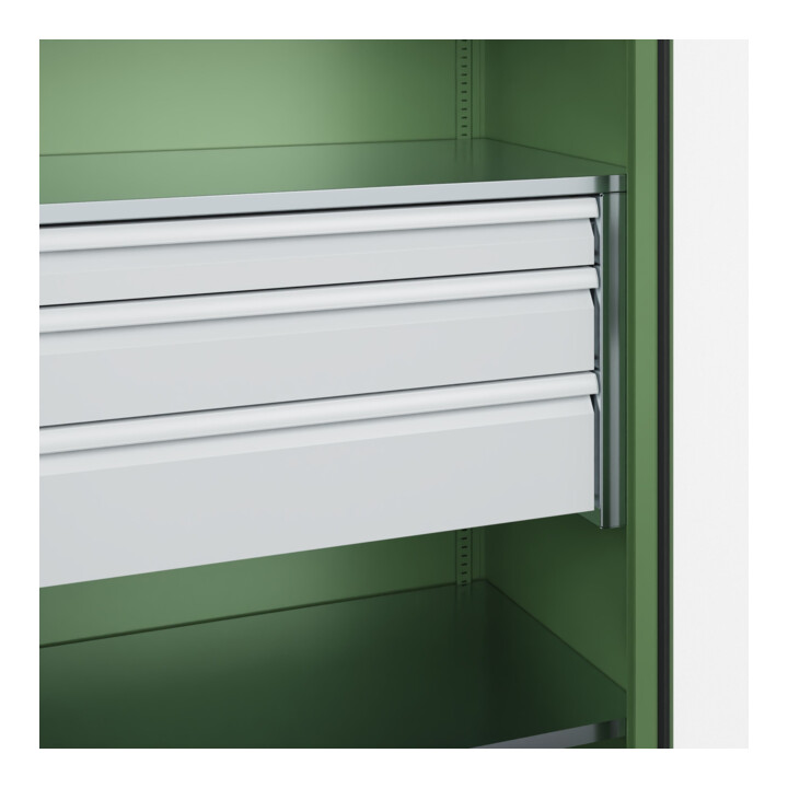 C+P Armoire à charges lourdes avec tiroirs Acurado Pro 1950 × 1000 × 600 mm 6011/6011