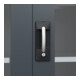 C+P Armoire à charges lourdes avec tiroirs Acurado Pro 1950 × 1000 × 600 mm 7016/7016