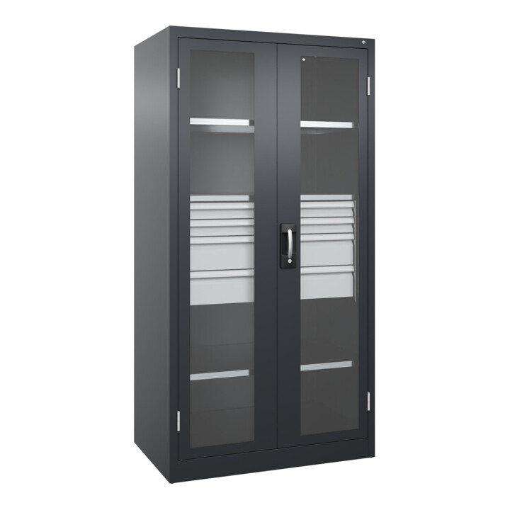 C+P Armoire à charges lourdes avec tiroirs Acurado Pro 1950 x 1000 x 600 mm 7021/7021