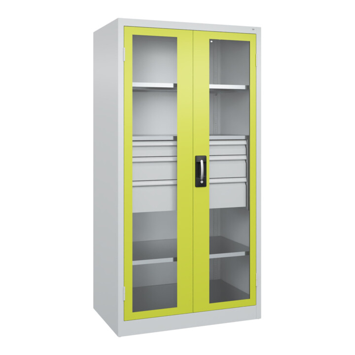 C+P Armoire à charges lourdes avec tiroirs Acurado Pro 1950 x 1000 x 600 mm 7035/0024