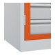C+P Armoire à charges lourdes avec tiroirs Acurado Pro 1950 x 1000 x 600 mm 7035/2004