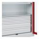 C+P Armoire à charges lourdes avec tiroirs Acurado Pro 1950 x 1000 x 600 mm 7035/3000