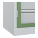 C+P Armoire à charges lourdes avec tiroirs Acurado Pro 1950 x 1000 x 600 mm 7035/6011