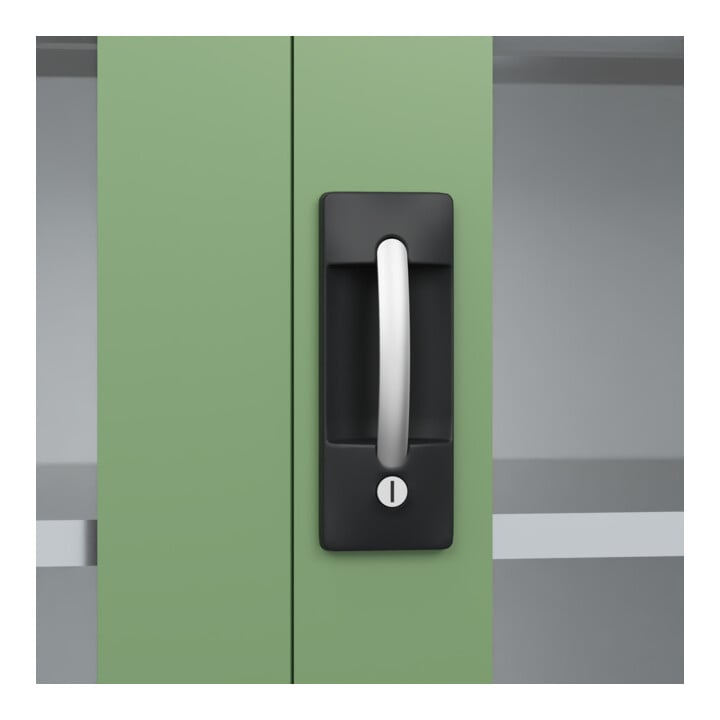 C+P Armoire à charges lourdes avec tiroirs Acurado Pro 1950 x 1000 x 600 mm 7035/6011