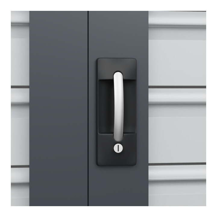 C+P Armoire à charges lourdes avec tiroirs Acurado Pro 1950 x 1000 x 600 mm 7035/7016