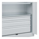 C+P Armoire à charges lourdes avec tiroirs Acurado Pro 1950 x 1000 x 600 mm 7035/7035