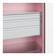 C+P Armoire à charges lourdes avec tiroirs Acurado Pro 1950 x 1200 x 500 mm 3015/3015
