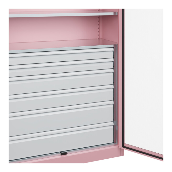C+P Armoire à charges lourdes avec tiroirs Acurado Pro 1950 × 1200 × 500 mm 3015/3015
