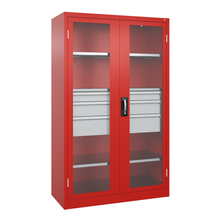 C+P Armoire à charges lourdes avec tiroirs Acurado Pro 1950 × 1200 × 500 mm 3020/3020