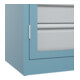 C+P Armoire à charges lourdes avec tiroirs Acurado Pro 1950 x 1200 x 500 mm