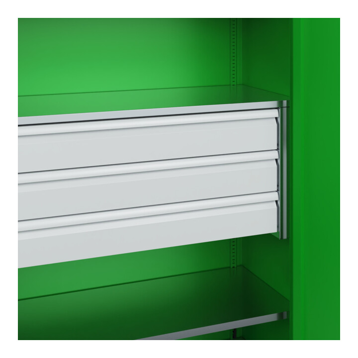 C+P Armoire à charges lourdes avec tiroirs Acurado Pro 1950 x 1200 x 500 mm 6037/6037
