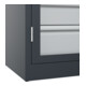 C+P Armoire à charges lourdes avec tiroirs Acurado Pro 1950 x 1200 x 500 mm 7016/7016
