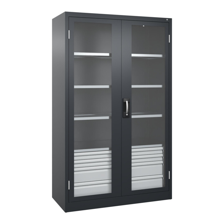 C+P Armoire à charges lourdes avec tiroirs Acurado Pro 1950 × 1200 × 500 mm 7021/7021