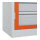 C+P Armoire à charges lourdes avec tiroirs Acurado Pro 1950 x 1200 x 500 mm 7035/2004