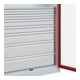 C+P Armoire à charges lourdes avec tiroirs Acurado Pro 1950 × 1200 × 500 mm 7035/3000